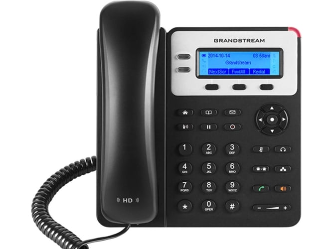 Teléfono IP GRANDSTREAM NETWORKS GXP1625 Con Cable Negro