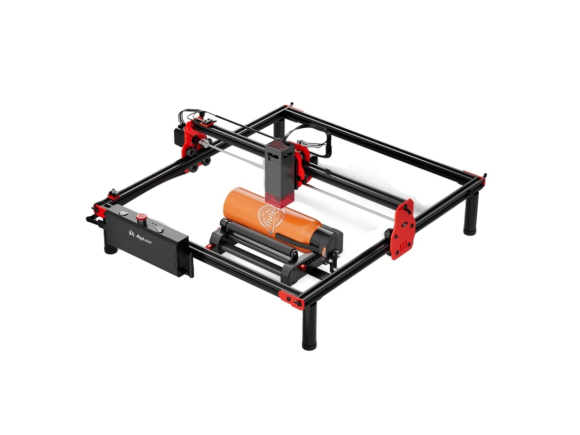 Máquina de grabado láser, grabado de alta velocidad, compatibilidad versátil con materiales, kit de 5 W para proyectos DIY (2 unidades)