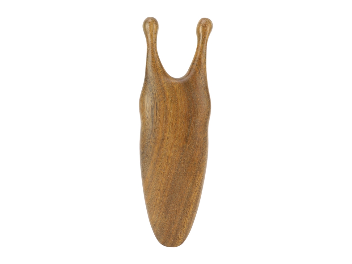 Peine Masajeador Meridiano De Nariz De Madera - Herramienta De Raspe Manual