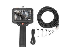 Endoscopio De Inspección Tipo Serpiente Hd 1080p De 4,3 Pulgadas Con 8 Led Y Alcance De 10 M, Para Mantenimiento De Vehículos Y Tuberías.