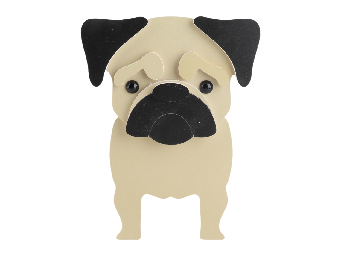 Maceta individual para perros, fácil de montar, decorativa.