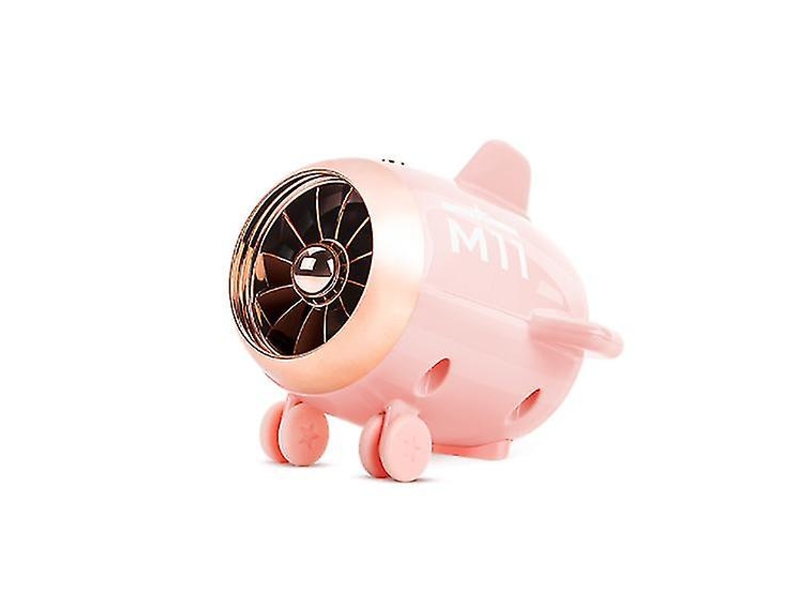 Mini Altavoz Bluetooth Inalámbrico Avión Creativo Portátil Al Aire Libre Rosa YEMAESRE