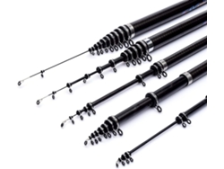 Caña De Pescar, Pesca Mar, Pescar Telescópica Carbono 2.2-3 Kg Resistencia, Cañas Para Roca 2.7 M 3.6 4.5 5...