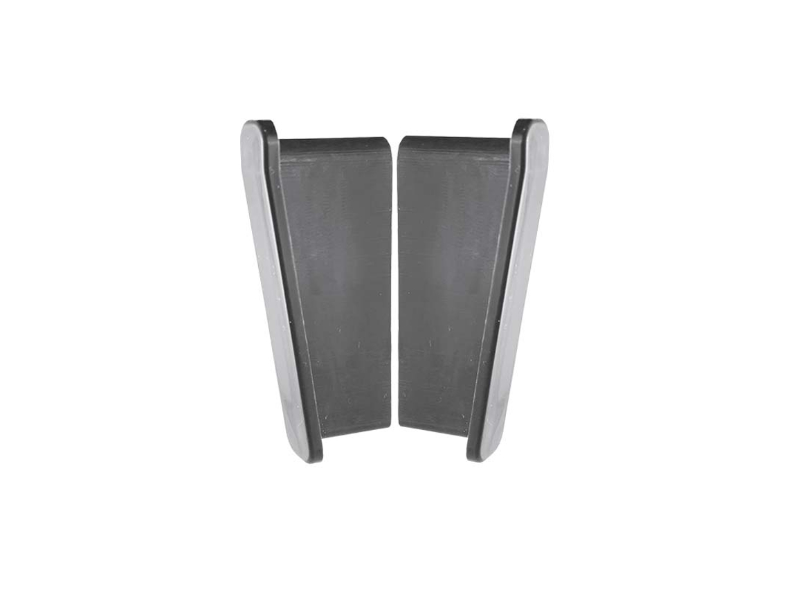 Deflector RENOPLAST de pared para perfil de alero W30 Gris Derecha Izquierda Acabado de terrazas Suelos de resina