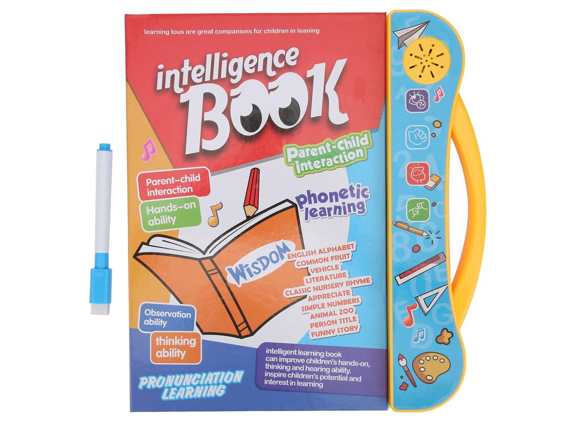 Ats-máquina De Lectura En Inglés Juguete Educatsivo Para Niños Aprendizaje Temprano Libro Electrónico