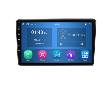 Autoradio 4GB RAM64GB ROM ROVERONE para Hyundai H1 II 2 TQ 2007 - 2015 CarPlay Android Coche Radio Bluetooth Navegación