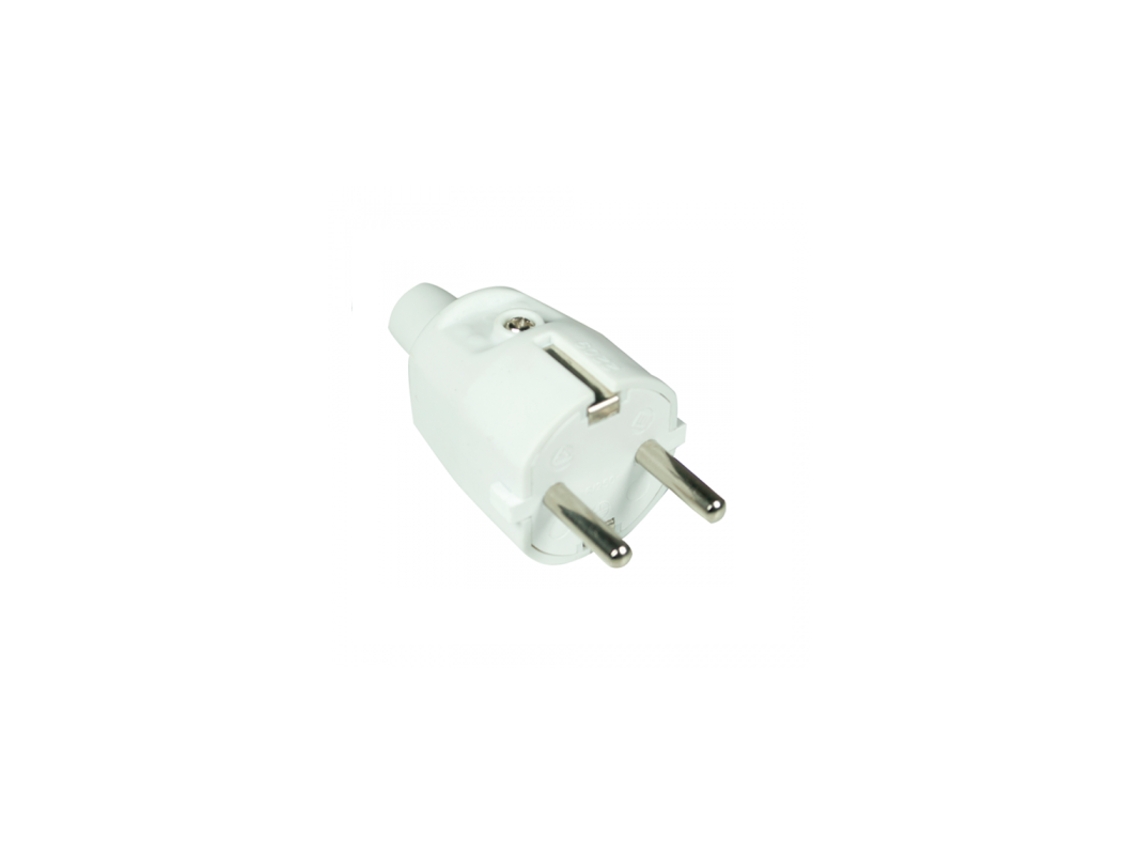 Clavija De Goma Blanca 2ptt 16a Gsc 0200198