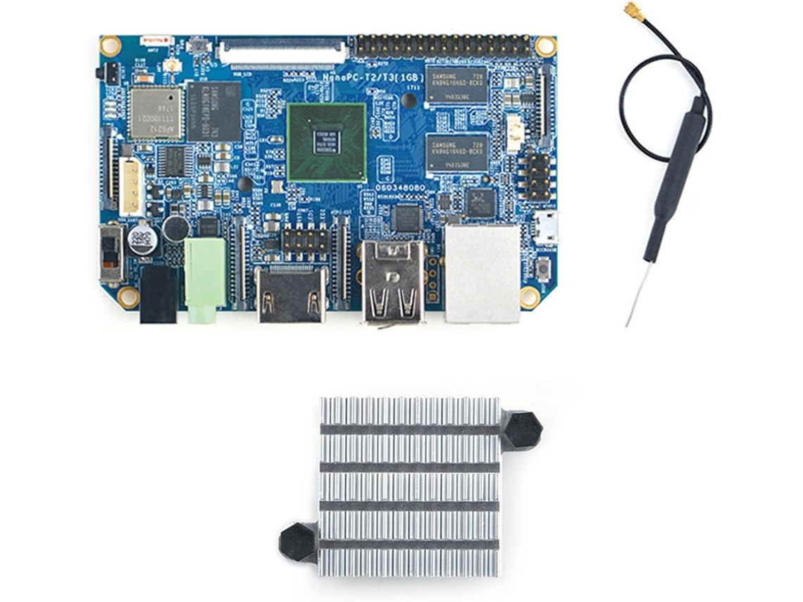 Placa de desarrollo Nanopc T2 + núcleo S5p4418, carcasa de refrigeración SFUSHOS