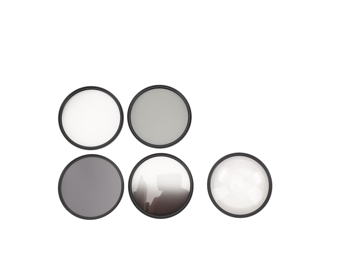 Kit De Filtros Para Lentes 82mm Con Cpl Nd8 Filtro Estrella 6 Puntos Gris Gradiente Macro Antipolvo Antiarañazos Antihuellas