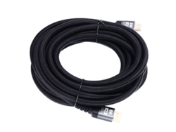 Cabo De Interface Multimídia Hd 8k 48gbps Hdr Vrr Qms Placado A Ouro 5m Para Tv Computador Monitor