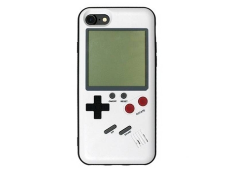 Funda Elegante para iPhone SE MUVIT Seda Retro Blanco