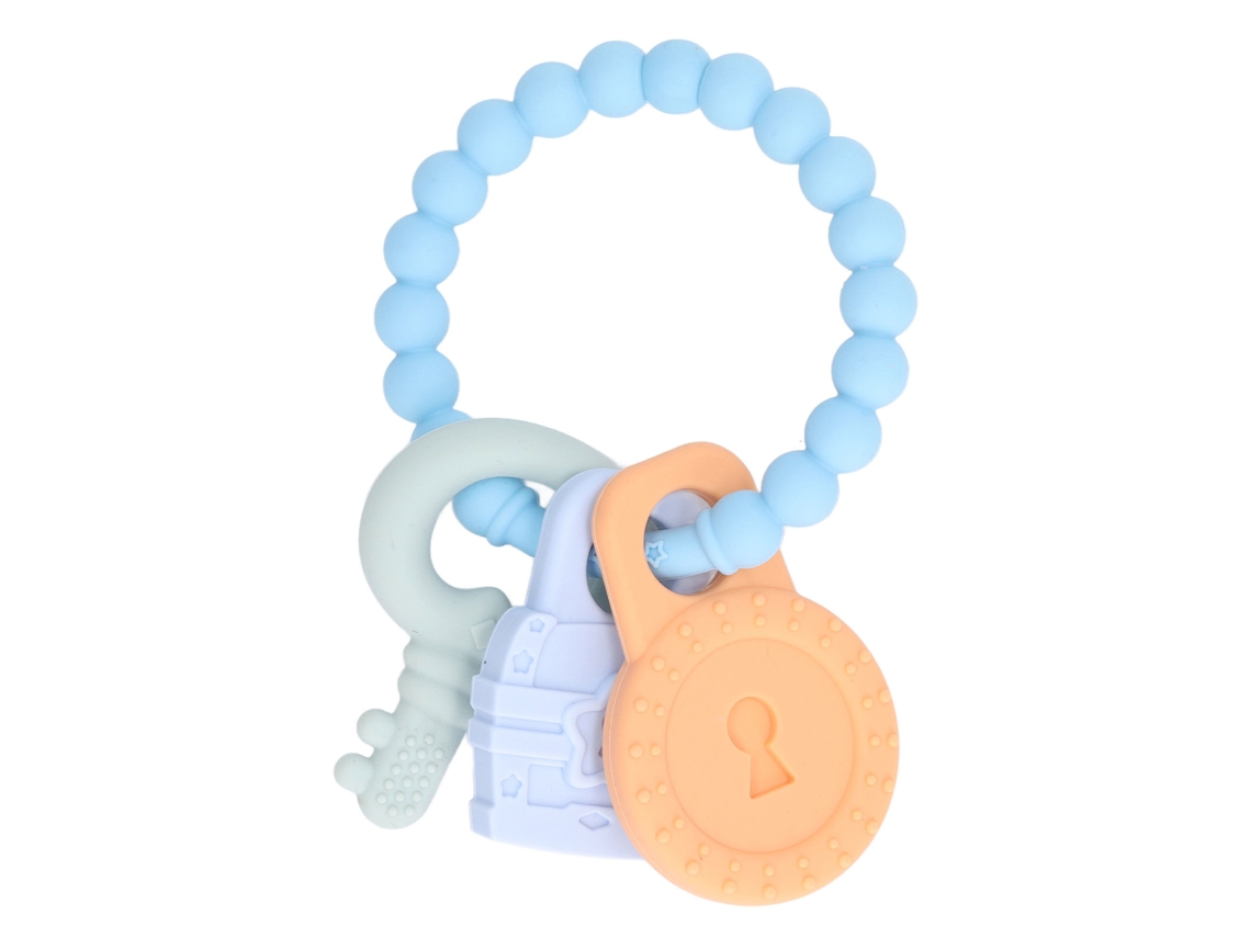 Pulsera de silicona para la dentición de bebés, juguete sensorial para bebés con dentición, juguete para masticar para bebés y lactantes.