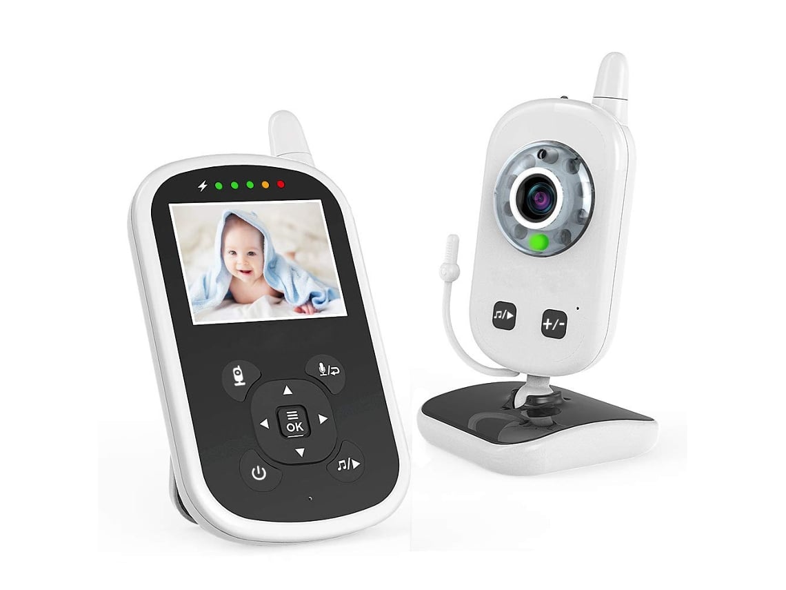 Intercomunicador Para Bebé Uu24 Branco Digitallab