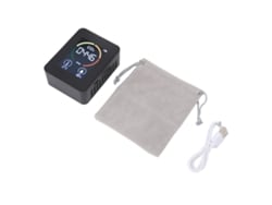 Medidor Portátil De Calidad Del Aire Con Sensor De Co2, Temperatura Y Humedad Para El Hogar Y La Oficina.