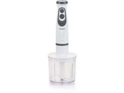 DOMO Set de Batidora Do1089M 600 W Velocidad Variable + Turbo Magic Wand Batidora Picadora Vaso Graduado Blanco