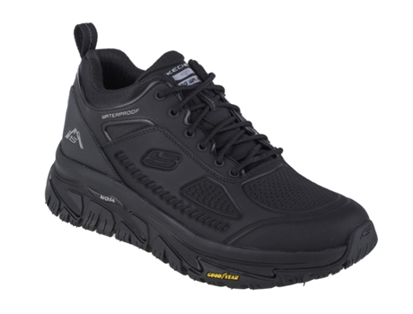 Botas de Hombre SKECHERS Arch Fit Road Walker Pyles Peak Piel Negro (43)