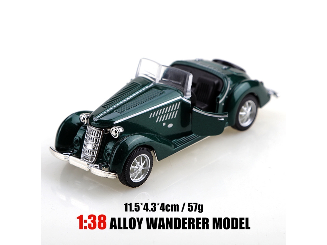 Modelo De Coche De Metal Fundido A Presión A Escala 1/38, Coche De Juguete Realista