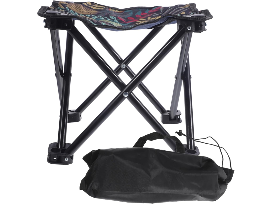 Silla Plegable Portátil Y Ligera Resistente Estable Acampar Picnic