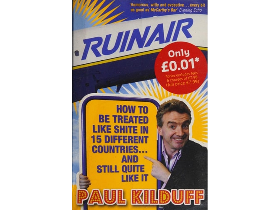 Libro Ruinair de Paul Kilduff (Inglés)