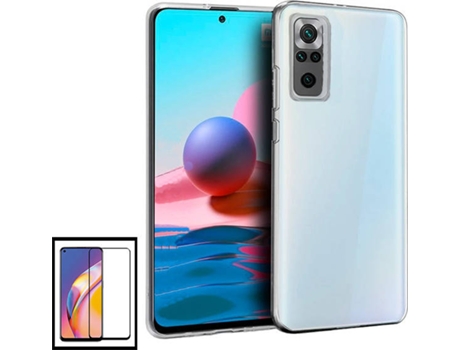 Kit Carcasa + Protector de Pantalla Xiaomi Mi 10T Pro PHONECARE Transparente