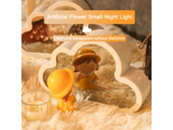 Lámpara de mesa Tulipán DIY, luz nocturna decorativa, regalo de nube