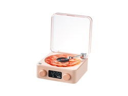 (rosa) Mini Altavoz Bluetooth Retro De Ruido Blanco, Subwoofer Inalámbrico Para Exteriores, Compatible Con Llamadas Manos Libres