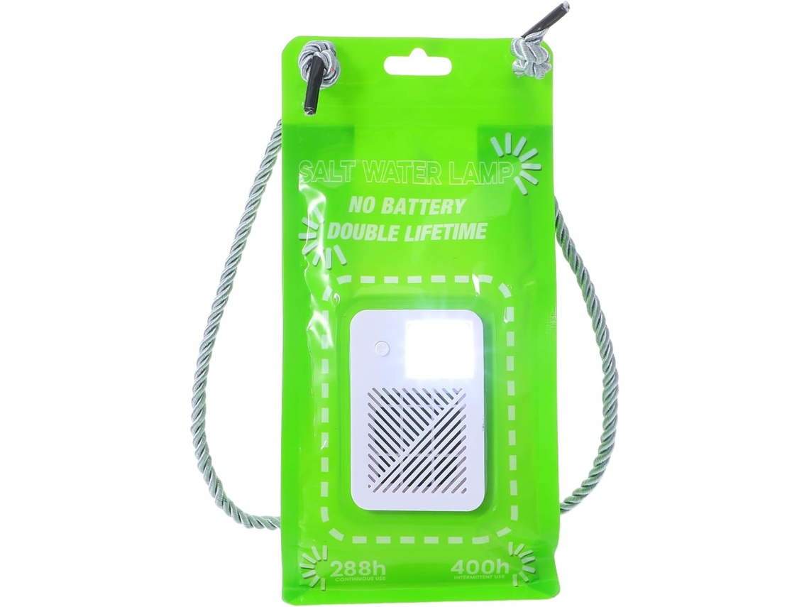 Lámpara LED verde portátil para agua salada, 50 lúmenes, luz fija, para camping e iluminación exterior. SFUSHOS