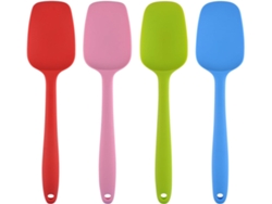 Conjunto De Pá De Silicone - Pá Não Adesiva - Núcleo De Aço - 4 Peças, Colorido