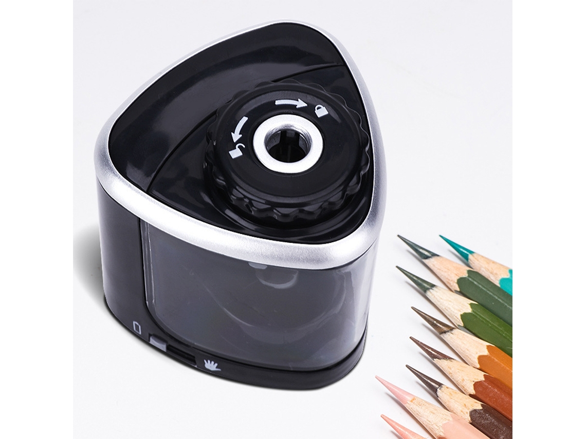 Afiliador Eléctrico De Lápices Con Baterías Para Niños 6-8mm Clase Hogar Oficina