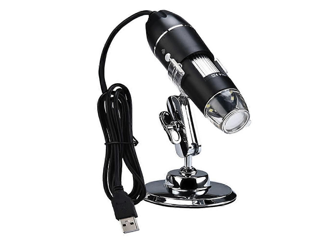 Microscopio inalámbrico HD de 1600x con cámara digital, microscopio electrónico portátil para uso doméstico.
