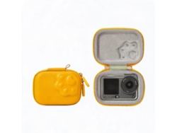 Bolsa de Ombro Portátil À Prova Dágua para Dji Action6 À Prova de Choque HENTEN HOME Amarelo