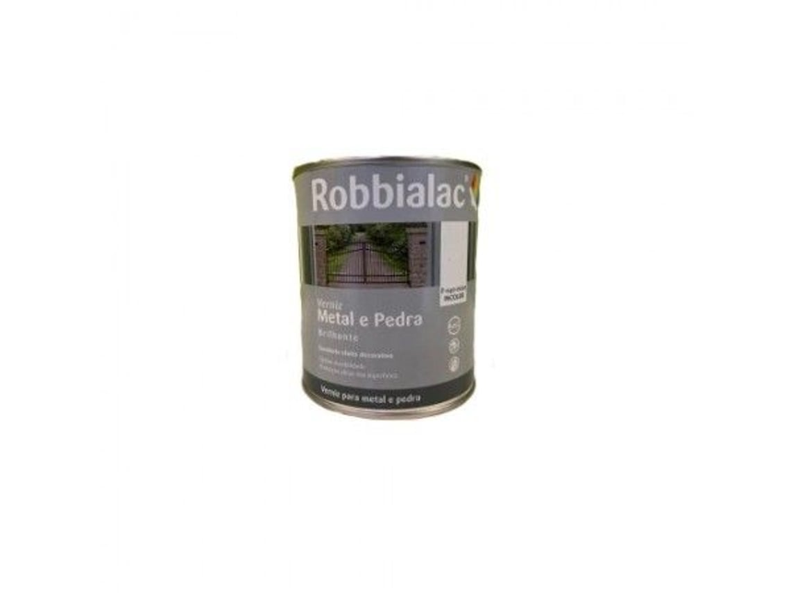 Robbialac Verniz para Metal e Pedra (0,750 L - Incoloro)
