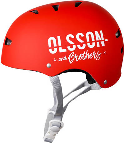 Casco OLSSON S02CM0028 (Rojo - M/L)