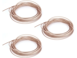 3 Adaptadores De Cable Coaxial Rg316a De Baja Pérdida, 5 M De Longitud.