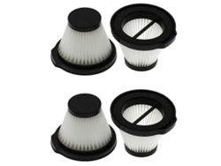 4 filtros de repuesto HEPA para Deerma DX115S y DX115C