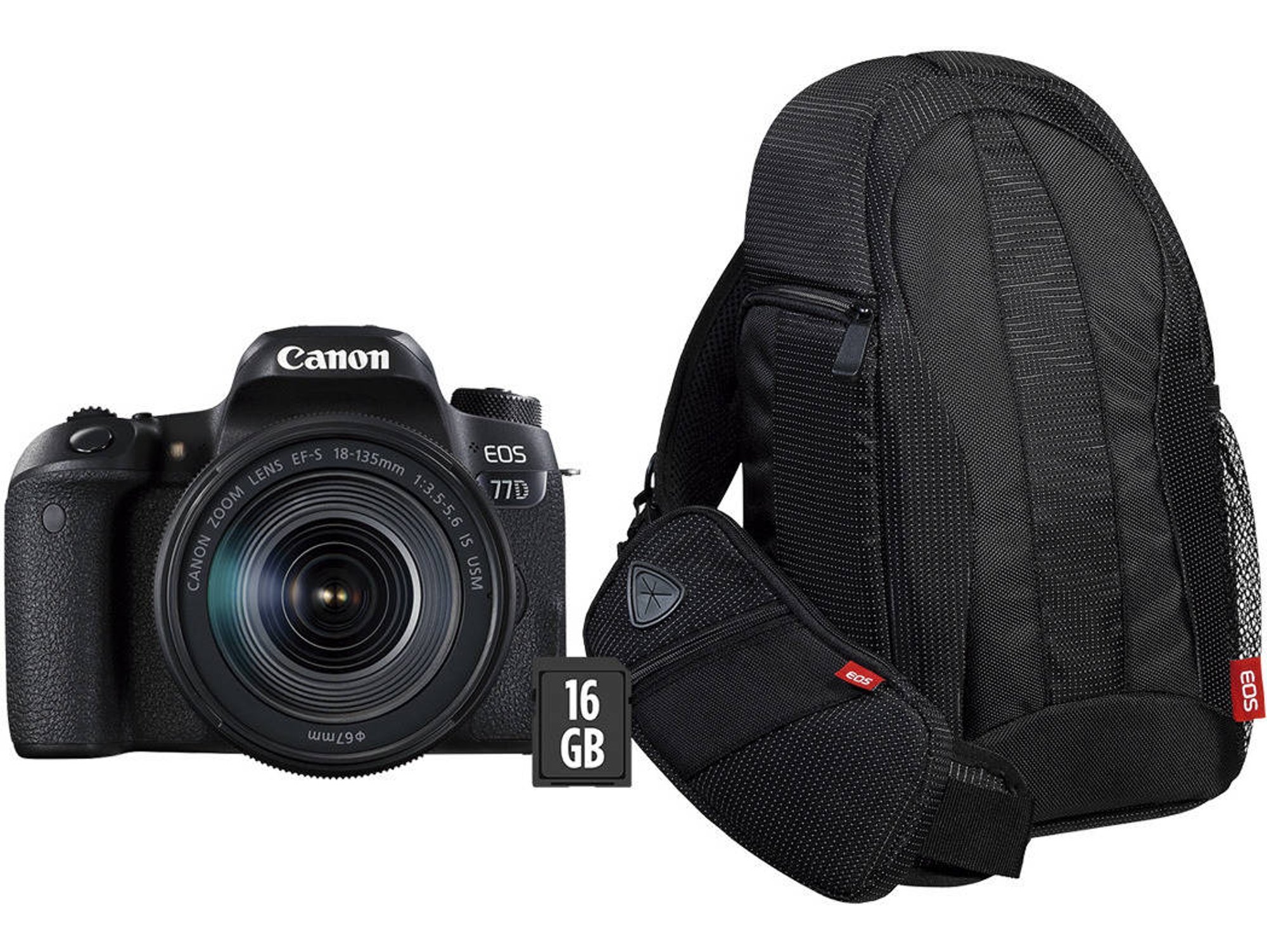 CANON EOS 77 D Boitier nu 24,2 MP - Ecran tactile et orientable - Noir