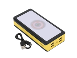 Yncm2026-batería Solar 30000mah Con 66led 3 Modos Luz 4 Puertos Usb 40w Para Camping Montañismo Pesca