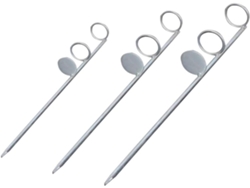 Juego De 3 Soportes Para Bastones Con Horquilla Individual.