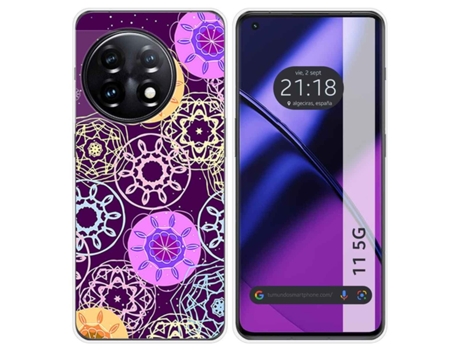Funda Silicona para Oneplus 11 5G diseño Radial Dibujos