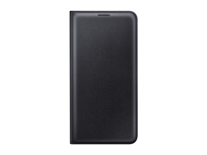 Funda Samsung Galaxy j7 2016 flip negro folio para wallet con