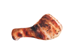 Bjww - Almofada de Pelúcia Simulada de Frango Assado - Brinquedo de Pelúcia Macio para Decoração de Casa