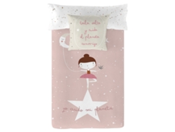 Funda de Edredón HACIENDO EL INDIO Ballerina Reversible (Algodón - 180 x 220 cm)
