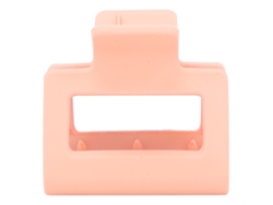 Pinza De Pelo Cuadrada De Plástico Con Agarre Fuerte Para Chicas Y Mujeres Color Rosa Carne