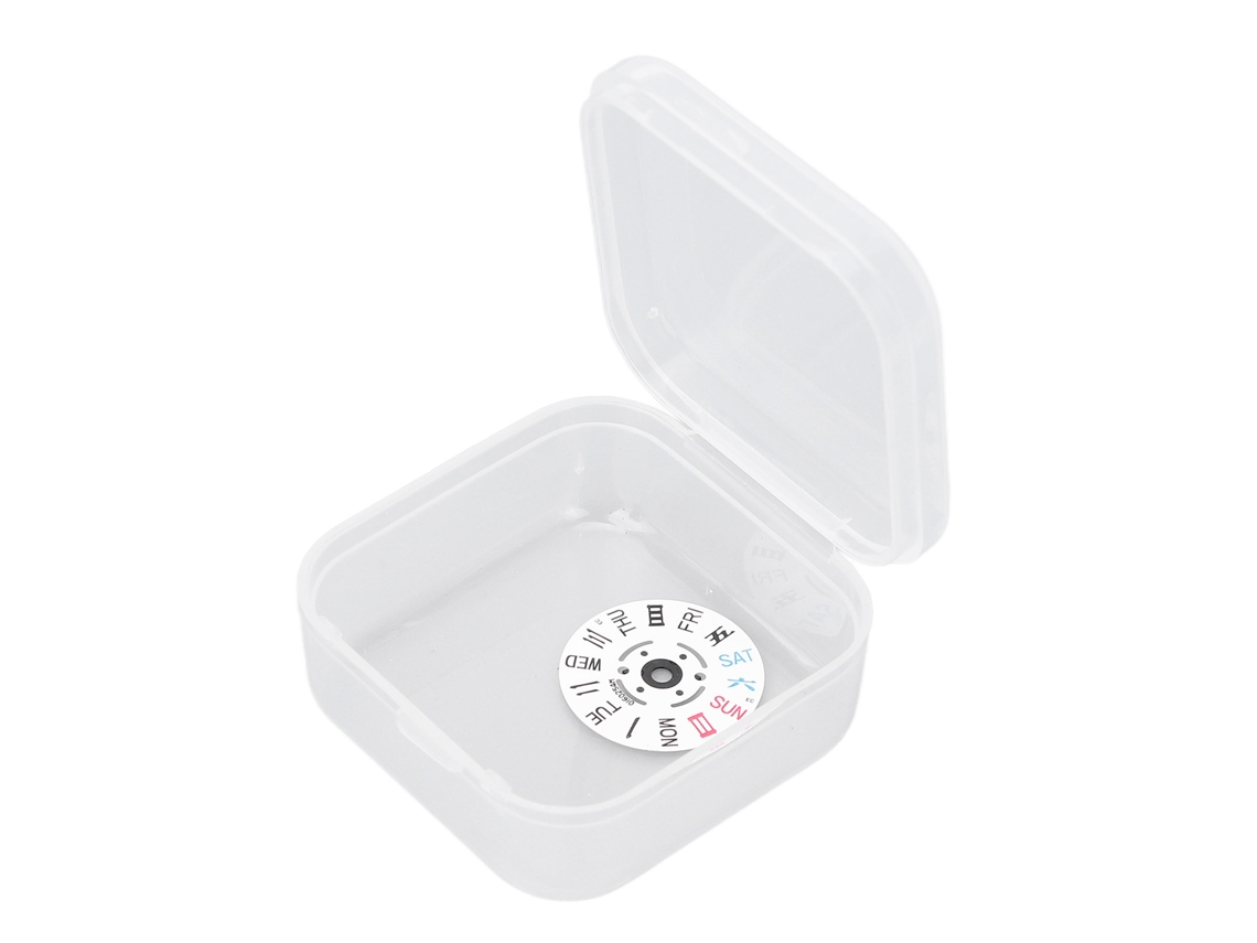 Esfera Semanal Nh36 Para Reloj Mecánico Automático, Pieza De Reparación, Accesorio, Blanco, 18 Mm