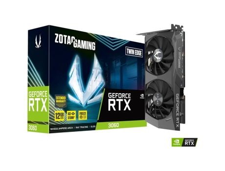 Tarjeta gráfica ZOTAC Nvida GeForce RTX 3060 Twin Edge 8Go