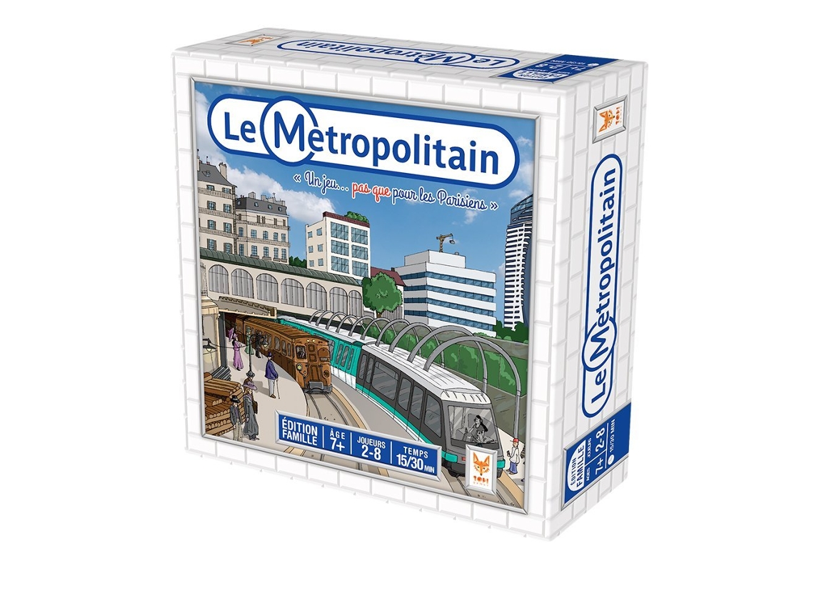 Jogo de Mesa TOPI GAMES Metropolitain (6 Anos)