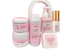 Loción para la piel, fórmula iluminadora, crema hidratante, kit OEM 6 en 1