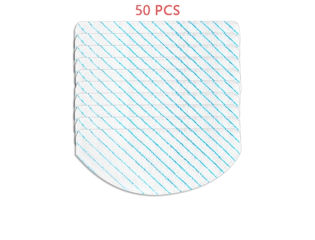 10/30/50 piezas de trapo para Ecovacs Ozmo T8 T8Aivi T9Pro potente limpieza almohadillas de microfibra para fregar aspiradora lavable Moping Clo