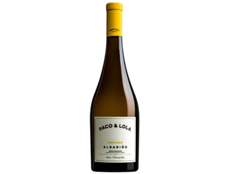 Vino PACO & LOLA Paco & Lola Vintage Albariño Rías Baixas Crianza (0.75 L - 1 unidade)