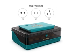 Incubadora automática de huevos con centrifugadora y pantalla de temperatura y humedad
